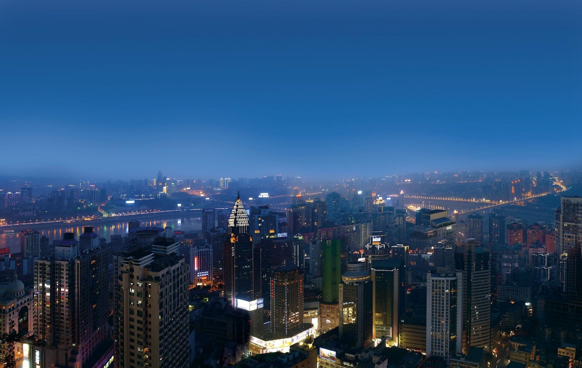 Hotel Glenview ITC Plaza Chongqing Esterno foto