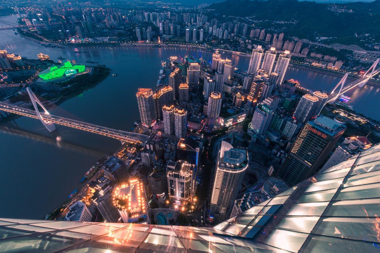 Hotel Glenview ITC Plaza Chongqing Esterno foto